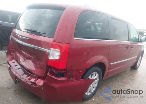 2012 Chrysler Town & Country Touring из США, поврежденный, VIN 2C4RC1BG1CR252610